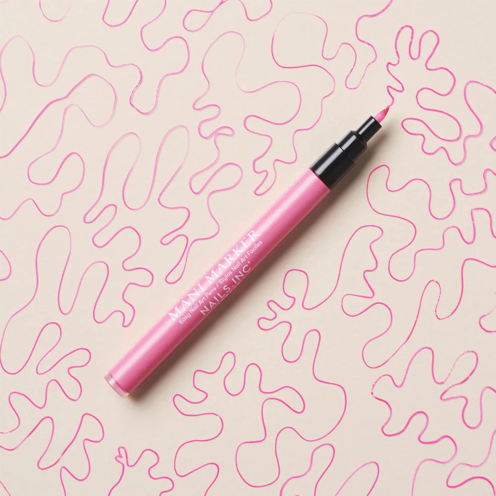 Nails Inc Mani Marker Flamingo Pink 3ml - Image 4