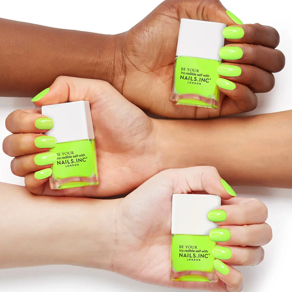 Nails Inc Neons Knightriders Street Nail Polish 14ml - Image 4