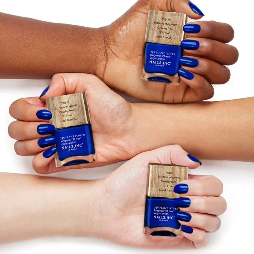 Nails Inc Plant Power Vegan Nail Polish Inner Peace Of Me 14ml - Image 4