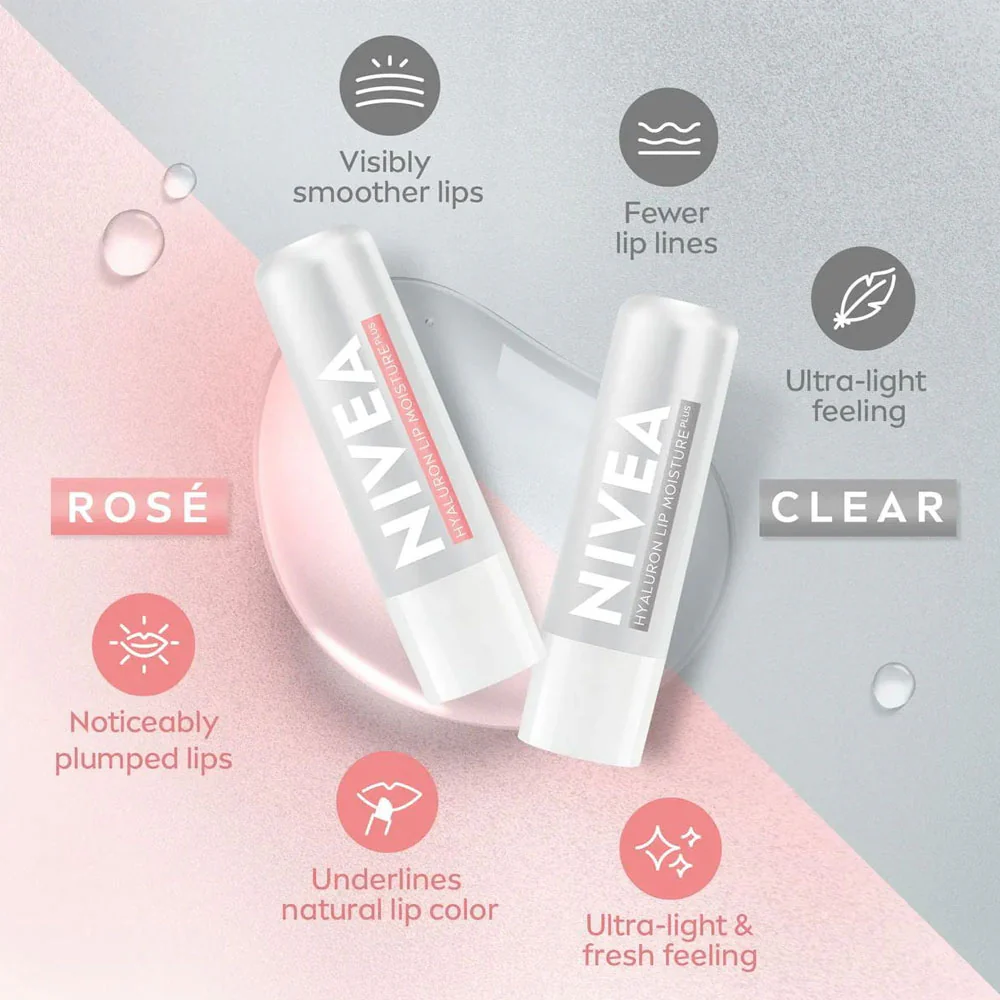 Nivea Lip Moisture Plus Hyaluron 5.2g - Image 4