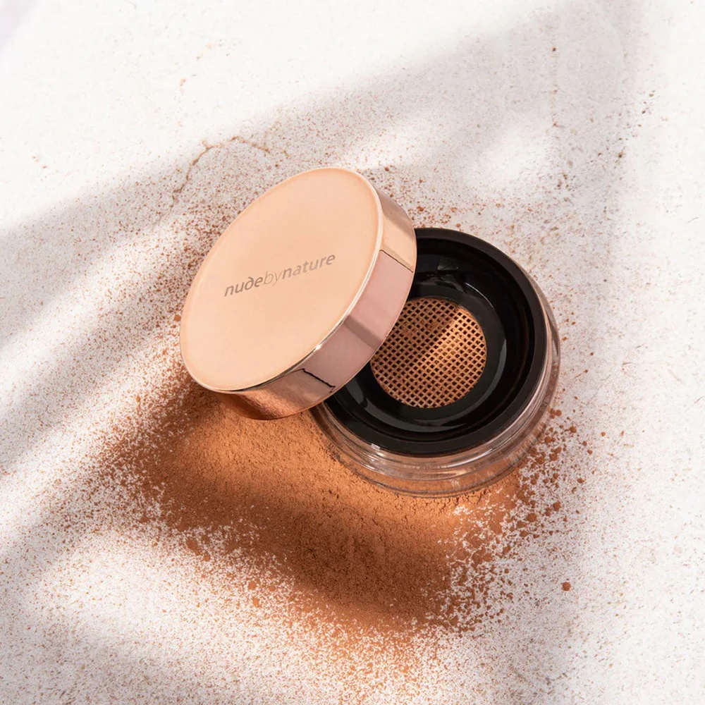 Nude By Nature Natural Glow Loose Bronzer  01 Bondi Bronze 10g Limited Edition - Image 4