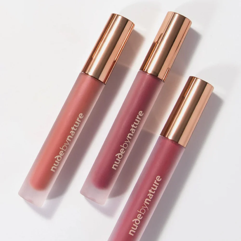 Nude By Nature Satin Liquid Lipstick 05 Sunkissed - Image 3