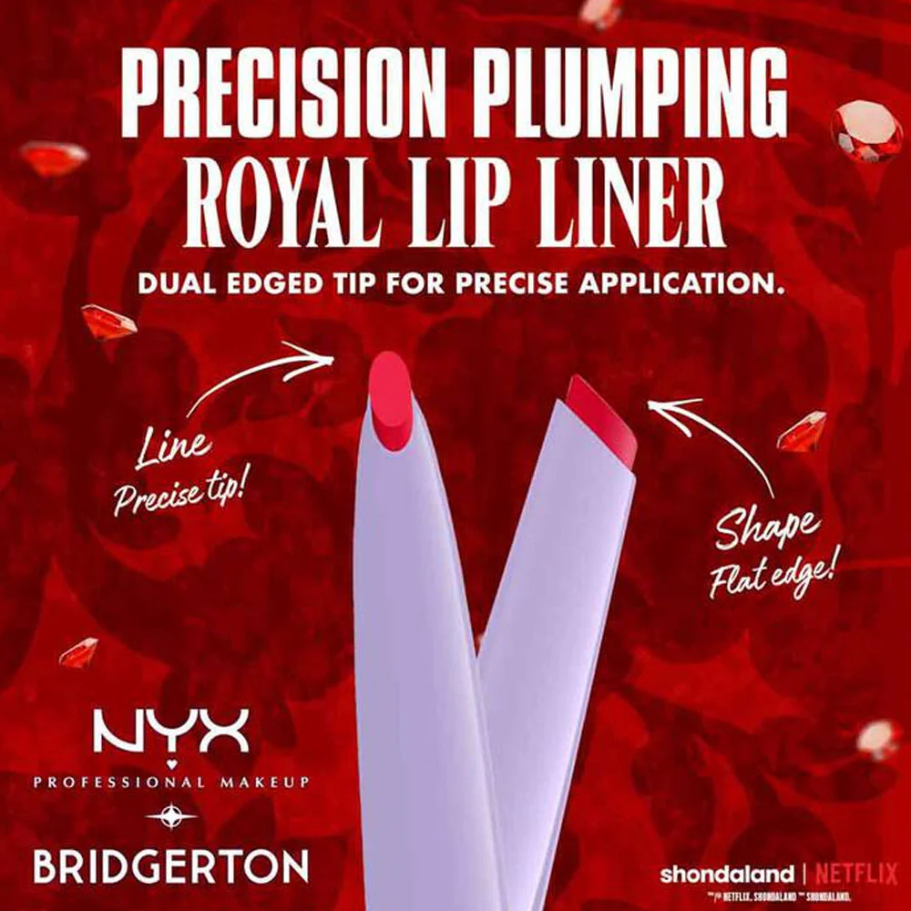 NYX Bridgerton 2pc Lip Kit 04 Rogue Romance Flirt Alert - Image 3