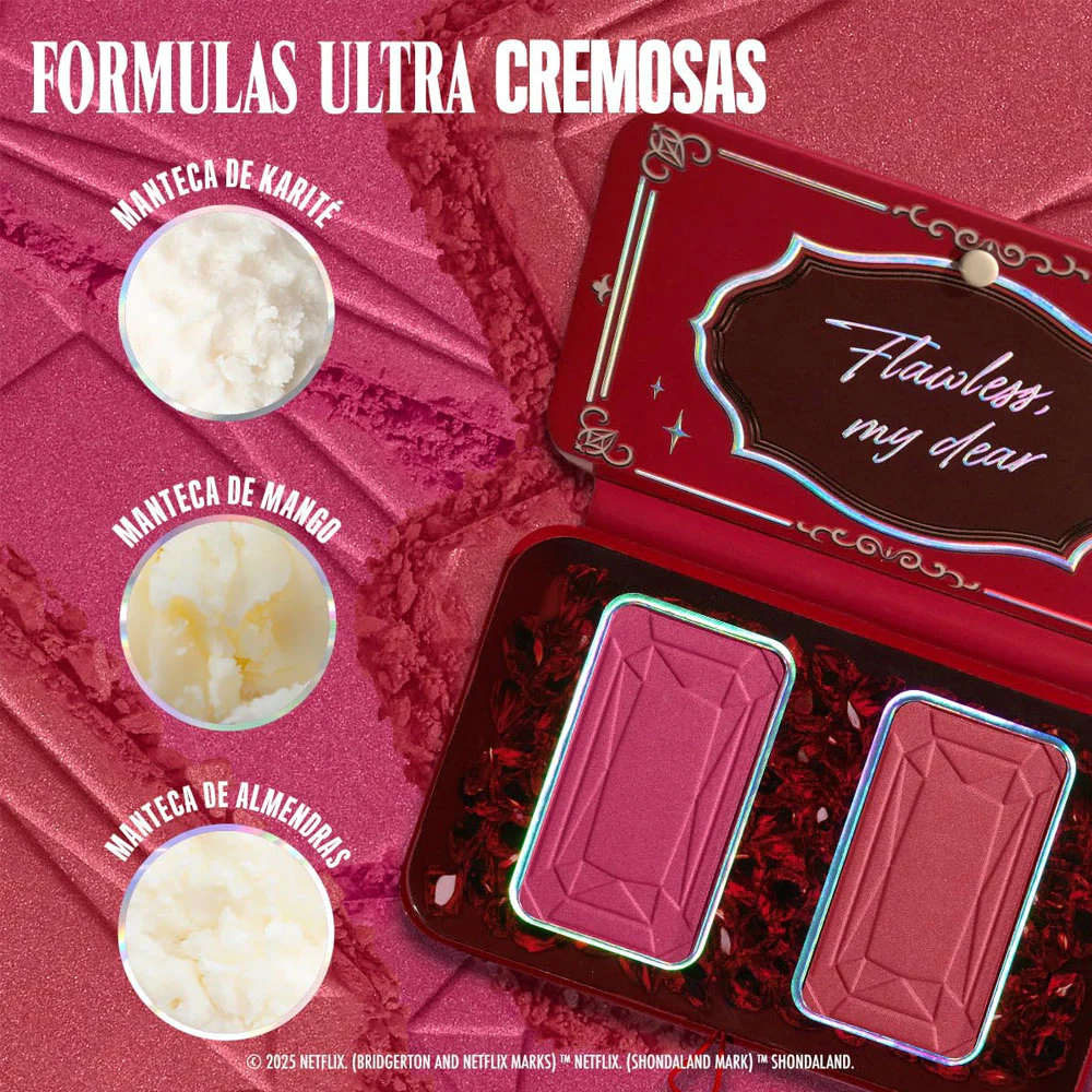 NYX Bridgerton Blush Palette 03 The Queen - Image 3