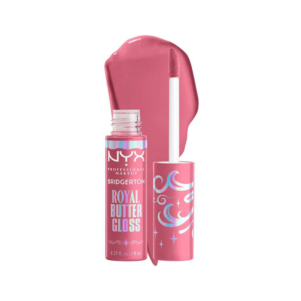 NYX Bridgerton Royal Butter Gloss Lip Gloss 01 Angel Food Cake