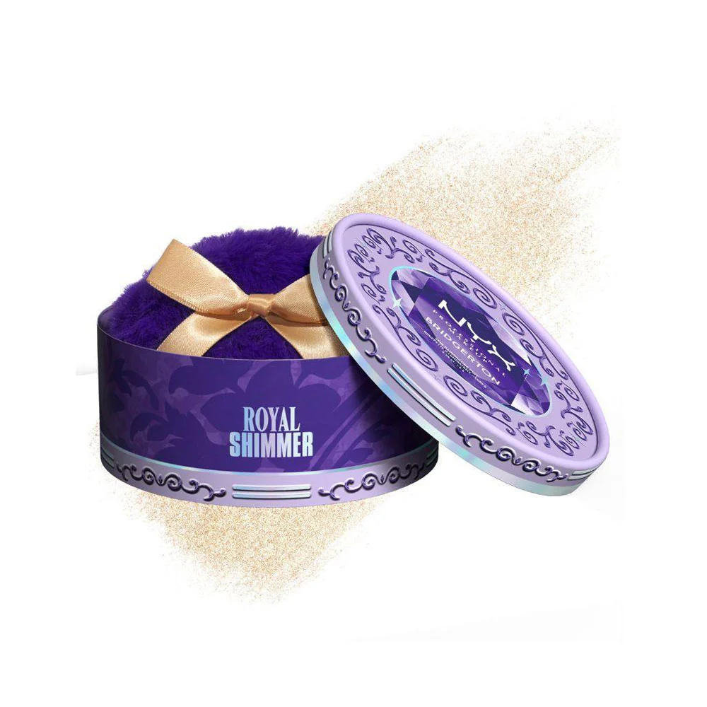 NYX Bridgerton Skin Illuminating Puff Royal Shimmer 01 Gilded In Gold 8g