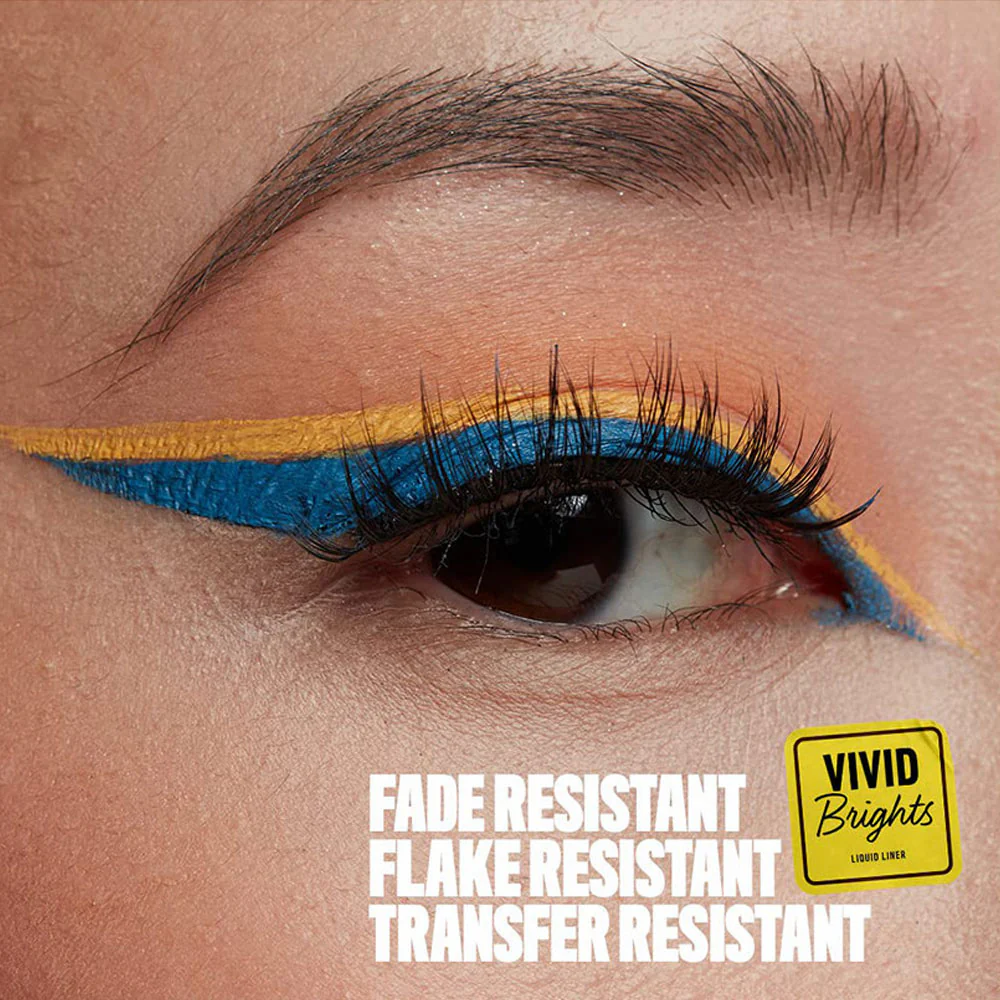 NYX Vivid Brights Matte Liquid Eyeliner Had Me At Yellow 2ml - Image 3