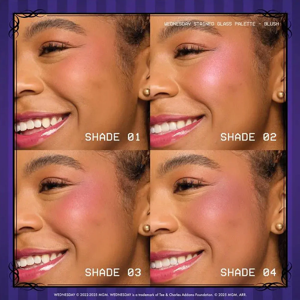 NYX Wednesday Blush Palette 01 Enid - Image 3