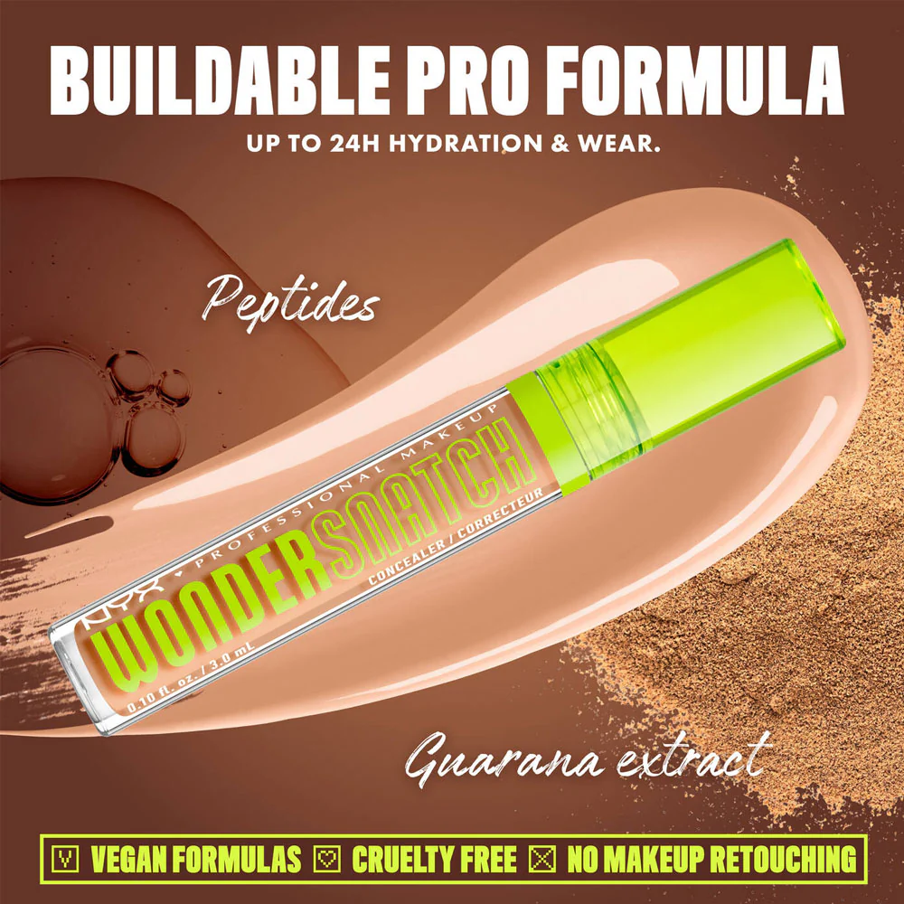 NYX Wonder Snatch Concealer 12 Natural 3ml - Image 2