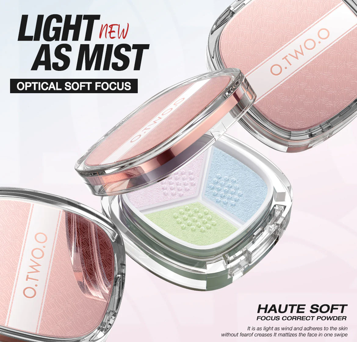 O.TWO.O Haute Soft Focus Correct Powder 01 9g - Image 2