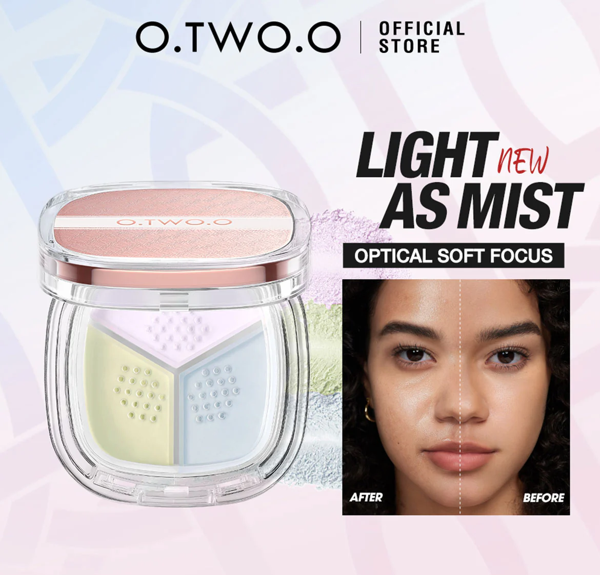 O.TWO.O Haute Soft Focus Correct Powder 01 9g - Image 3