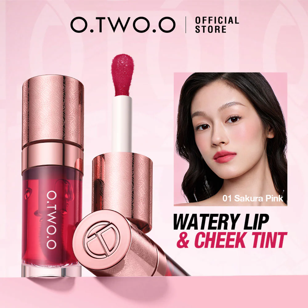 O.TWO.O Haute Watery Liquid Lip & Cheek Tint 01 10g - Image 3
