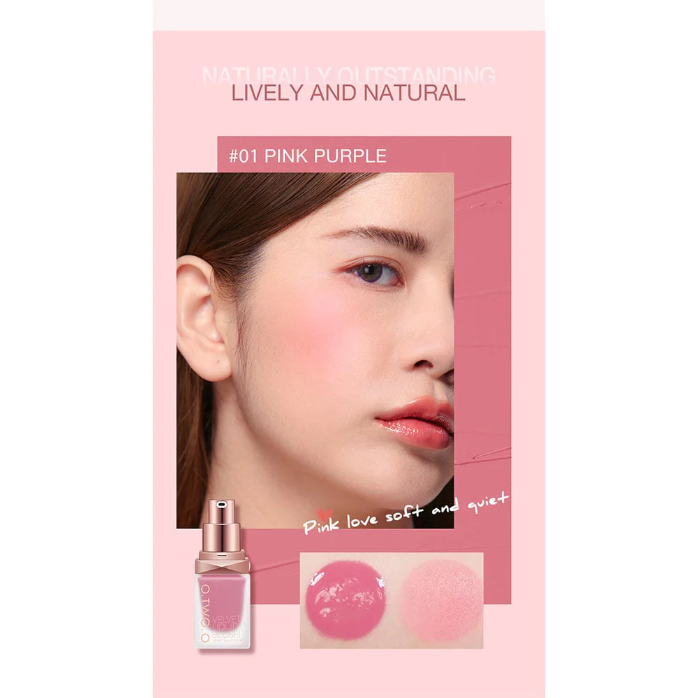 O.TWO.O Liquid Blush 01 Pink Purple - Image 2