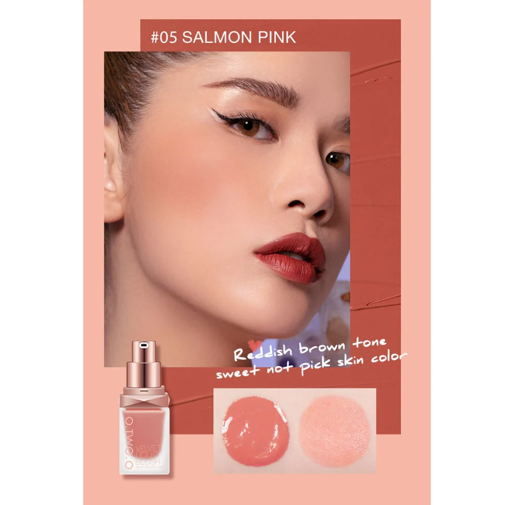 O.TWO.O Liquid Blush 05 Salmon Pink - Image 2