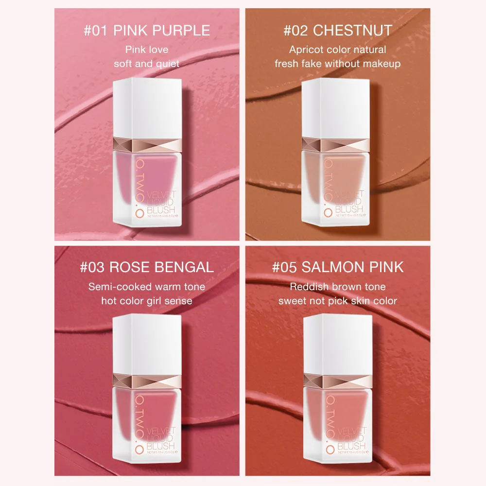 O.TWO.O Liquid Blush 05 Salmon Pink - Image 3