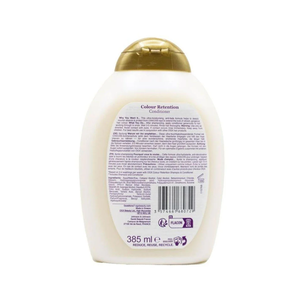 OGX Conditioner Colour Retention 385ml - Image 2