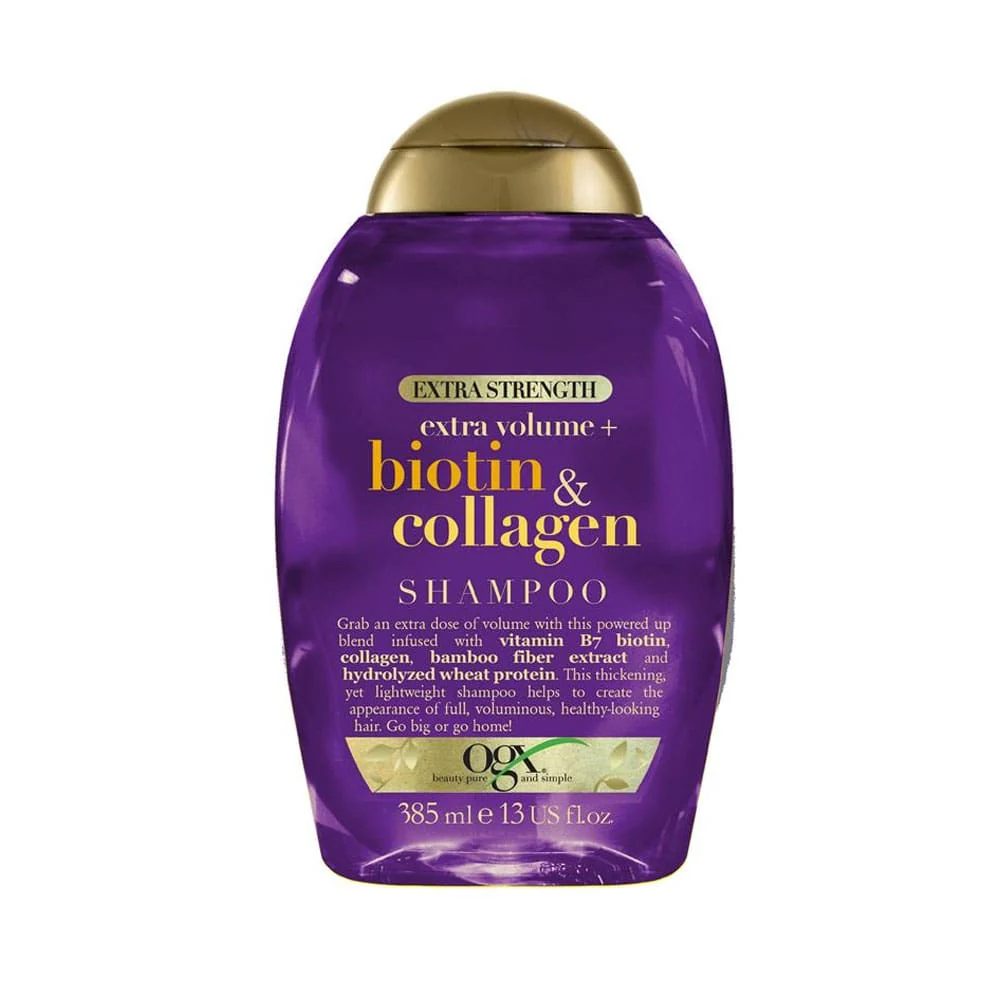 OGX Shampoo Biotin & Collagen Extra Strength Extra Volume 385ml