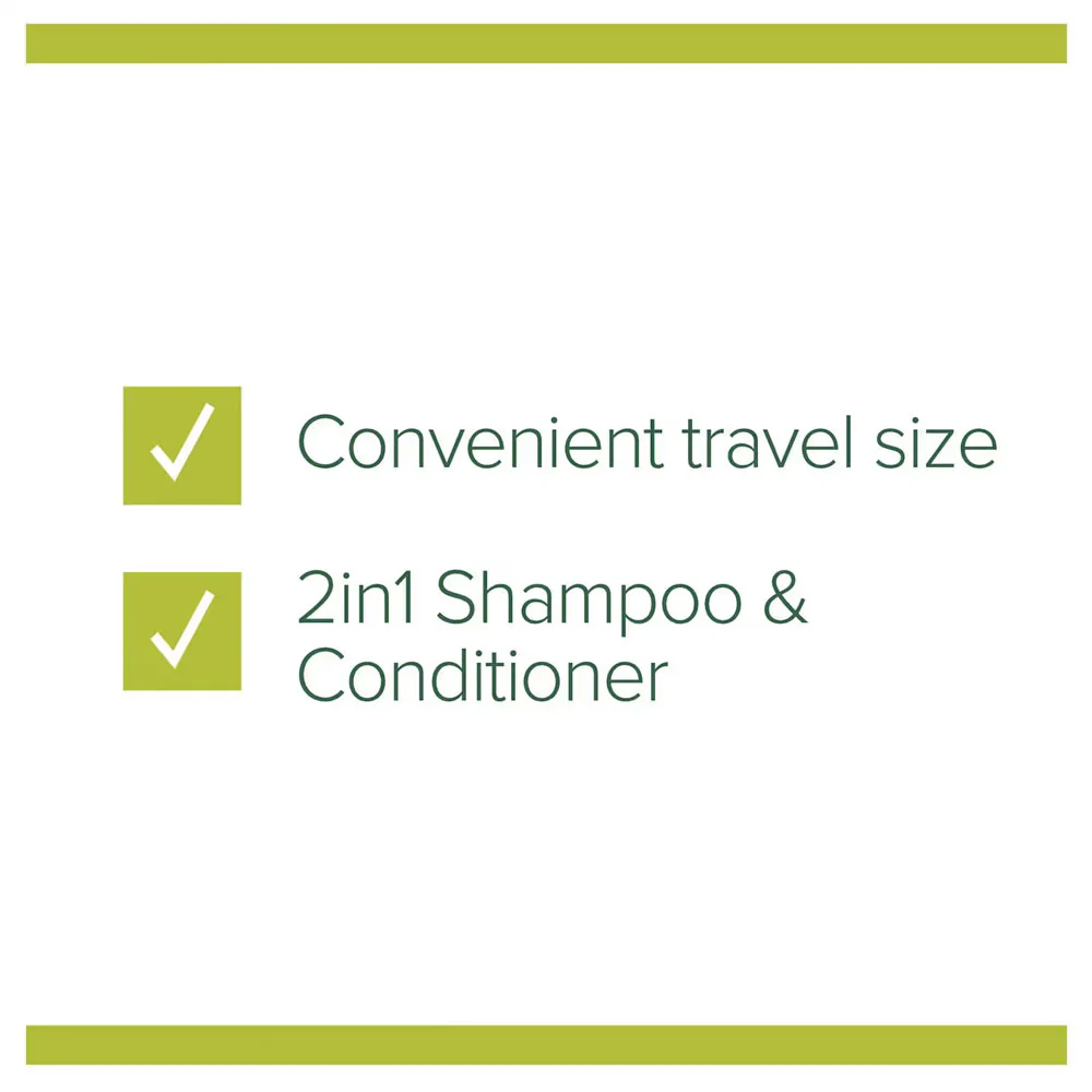 Palmolive Shampoo & Conditioner Naturals Ultra Smooth Aloe Vera 90ml - Image 3