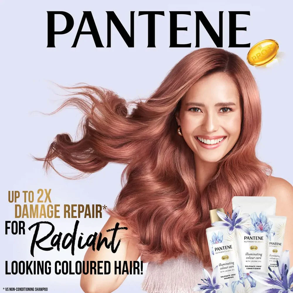 Pantene Conditioner Pro V Illuminating Colour Care With Jojoba Oil 250ml - Image 2