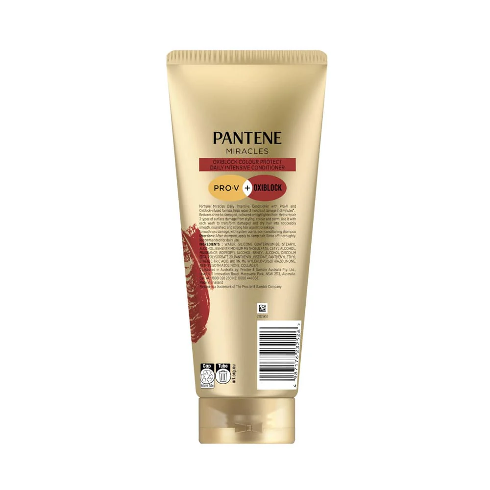 Pantene Conditioner Pro V Miracles Daily Intensive Oxiblock Colour Protect 350ml - Image 2