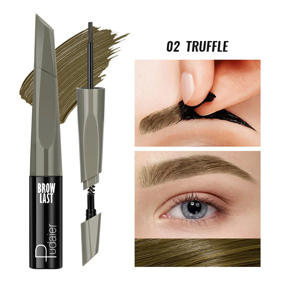 Pudaier Browlast Peel Off Eyebrow Tint Shade 2 Truffle - Image 3