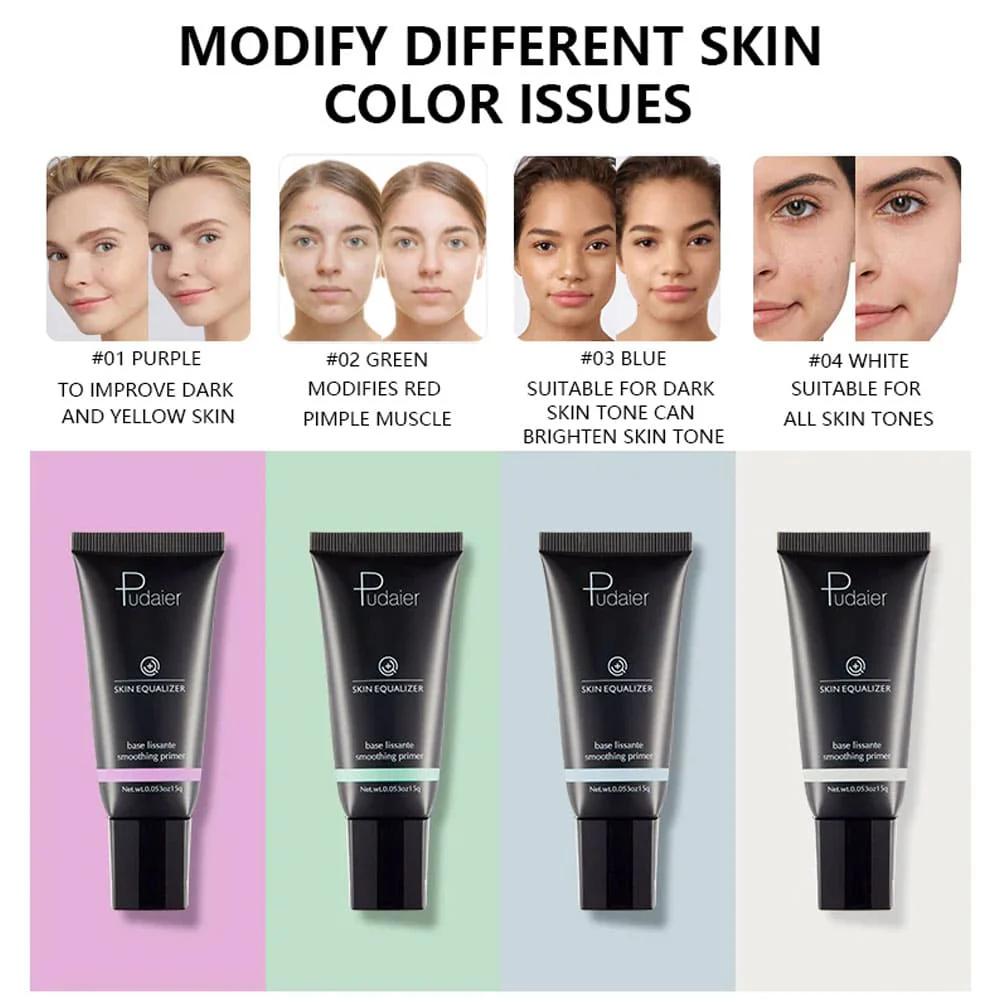 Pudaier Face Primer Skin Equalizer Blemish Control 15g - Image 3