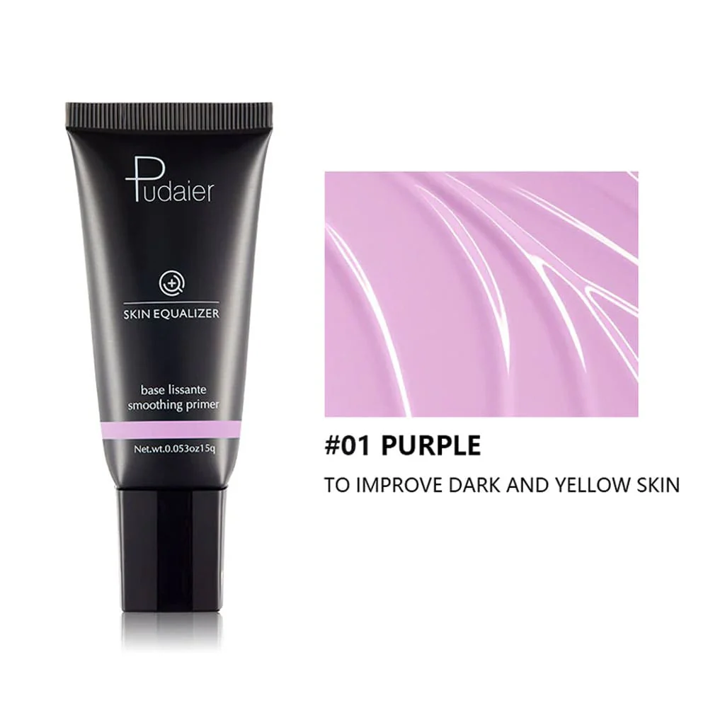 Pudaier Face Primer Skin Equalizer Brightening Lavender 15g - Image 2