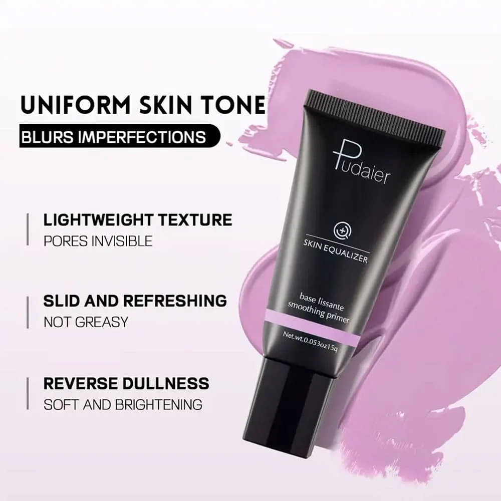 Pudaier Face Primer Skin Equalizer Brightening Lavender 15g - Image 3
