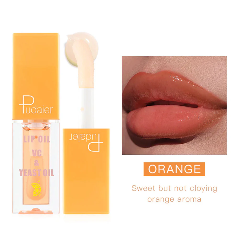 Pudaier Fruit Lip Oil Orange 4.5g - Image 2