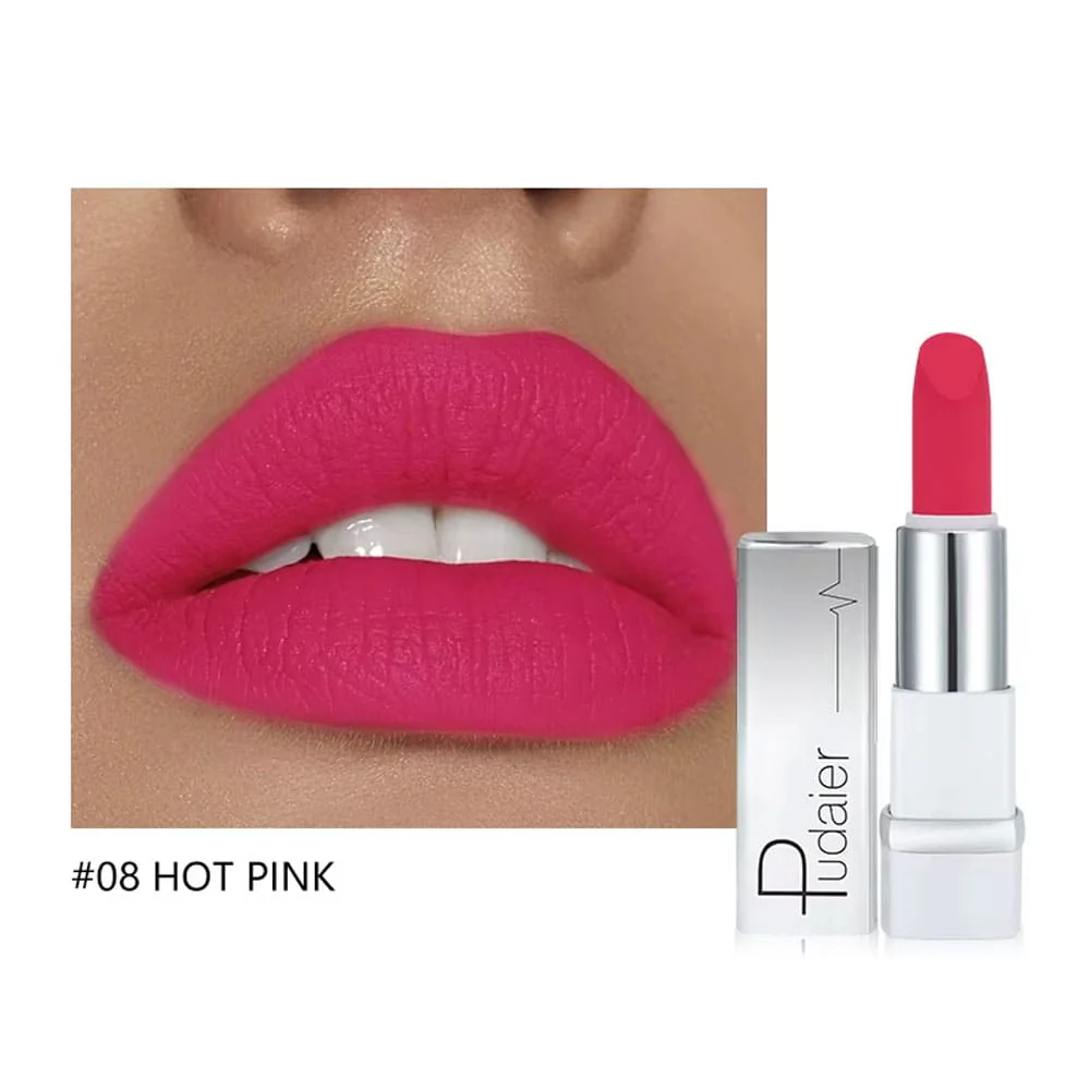 Pudaier Future Lipstick 8 Hot Pink 3.5g - Image 2
