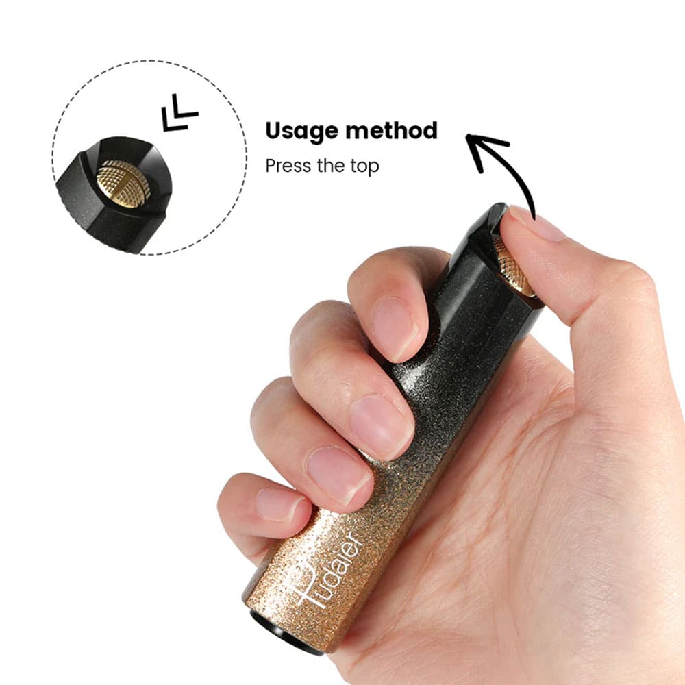 Pudaier Perma Shine Diamond Lipstick 3 Mocha Bliss - Image 4