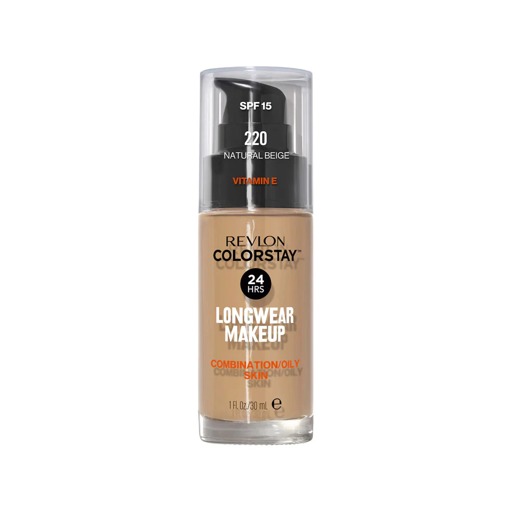 Revlon Colorstay Longwear Makeup Combination/Oily Skin 220 Natural Beige Spf 15 - Image 2