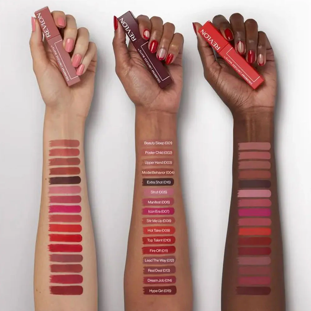 Revlon ColorStay Limitless Matte Liquid Lipstick 009 Hot Take - Image 4