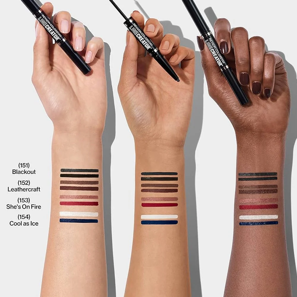 Revlon ColorStay Line Creator Double Ended Eyeliner 154 Cool As Ice - Image 3