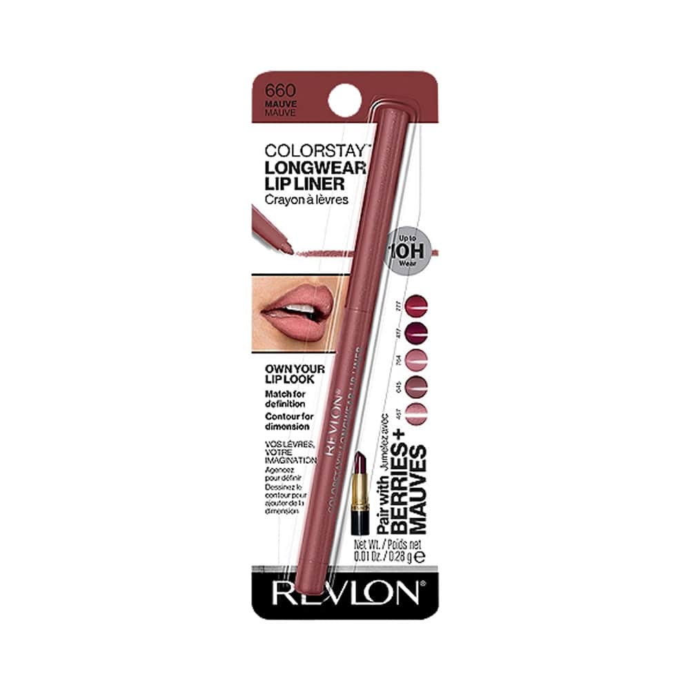 Revlon ColorStay Long Wear Lip Liner 660 Mauve - Image 3