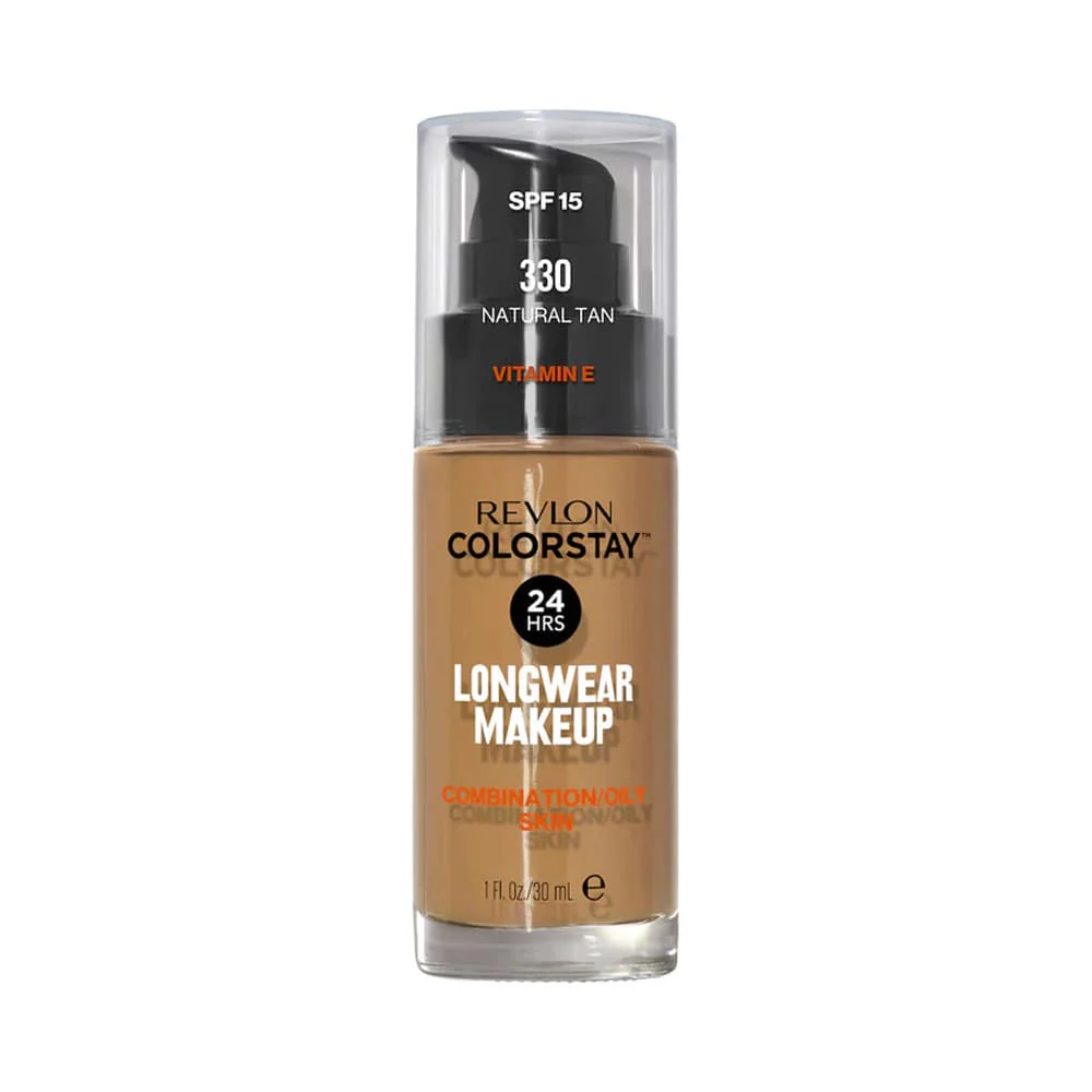Revlon ColorStay Makeup Combination/Oily Skin 330 Natural Tan SPF15 30ml - Image 2