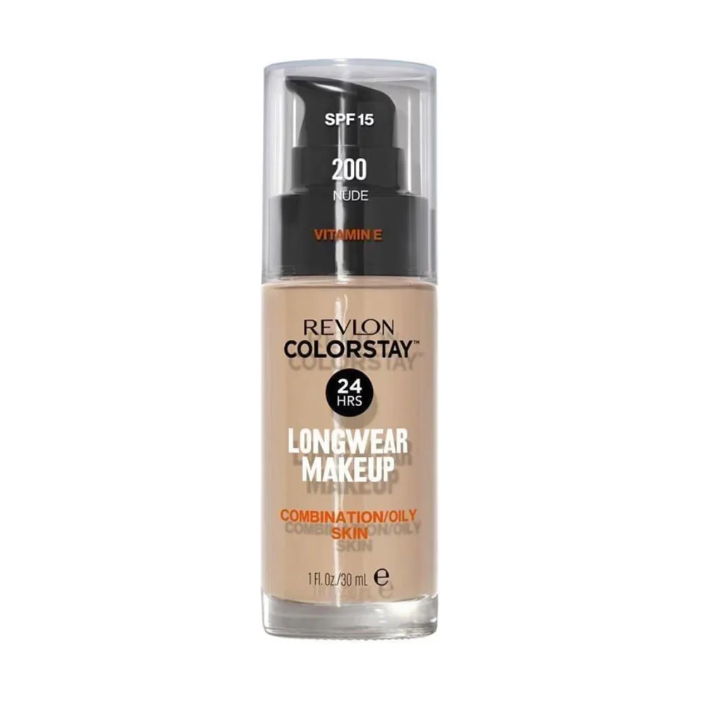 Revlon ColorStay Makeup Combination/Oily Skin SPF15 200 Nude 30ml - Image 2