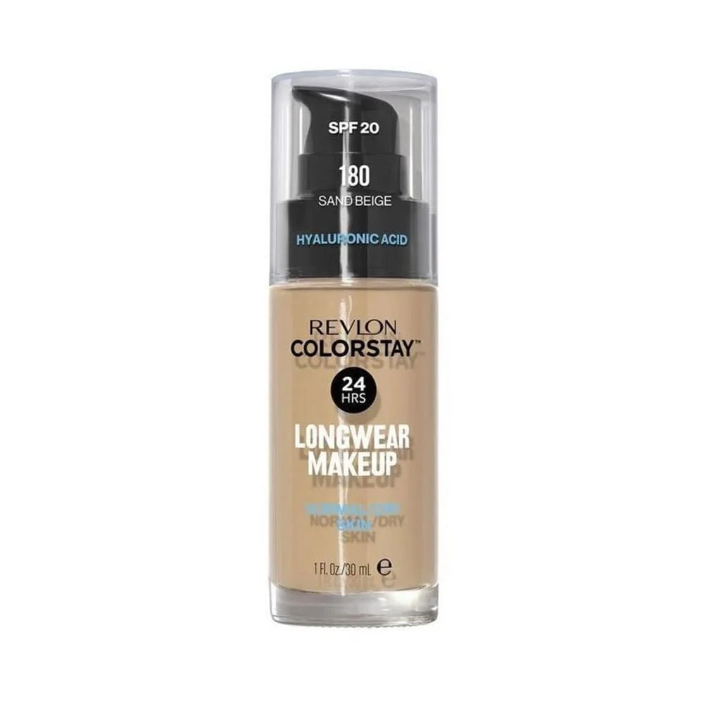 Revlon Colorstay Longwear Makeup Normal/Dry Skin 180 Sand Beige Spf 20 - Image 2