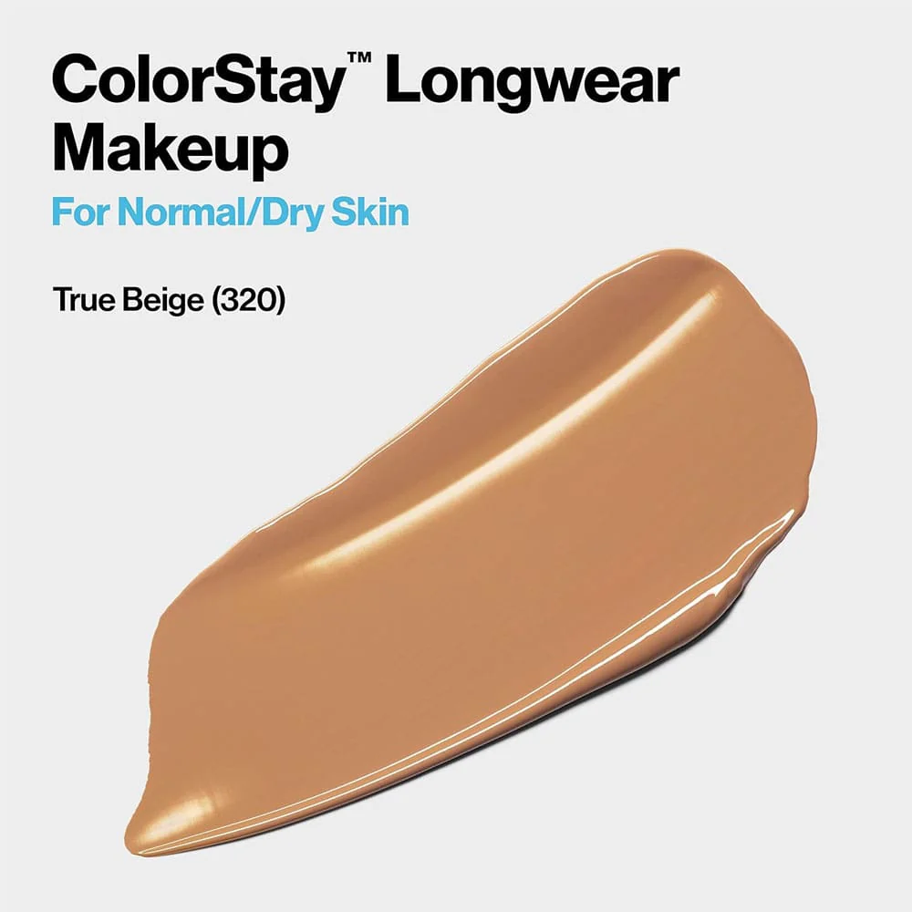 Revlon ColorStay Makeup Normal/Dry Skin SPF20 320 True Beige 30ml - Image 4