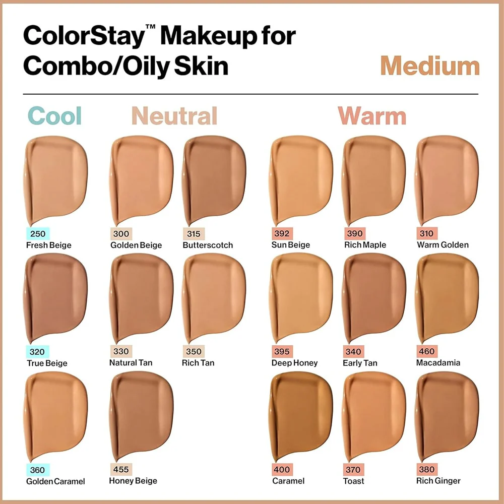 Revlon ColorStay Makeup Normal/Dry Skin SPF20 392 Sun Beige 30ml - Image 3
