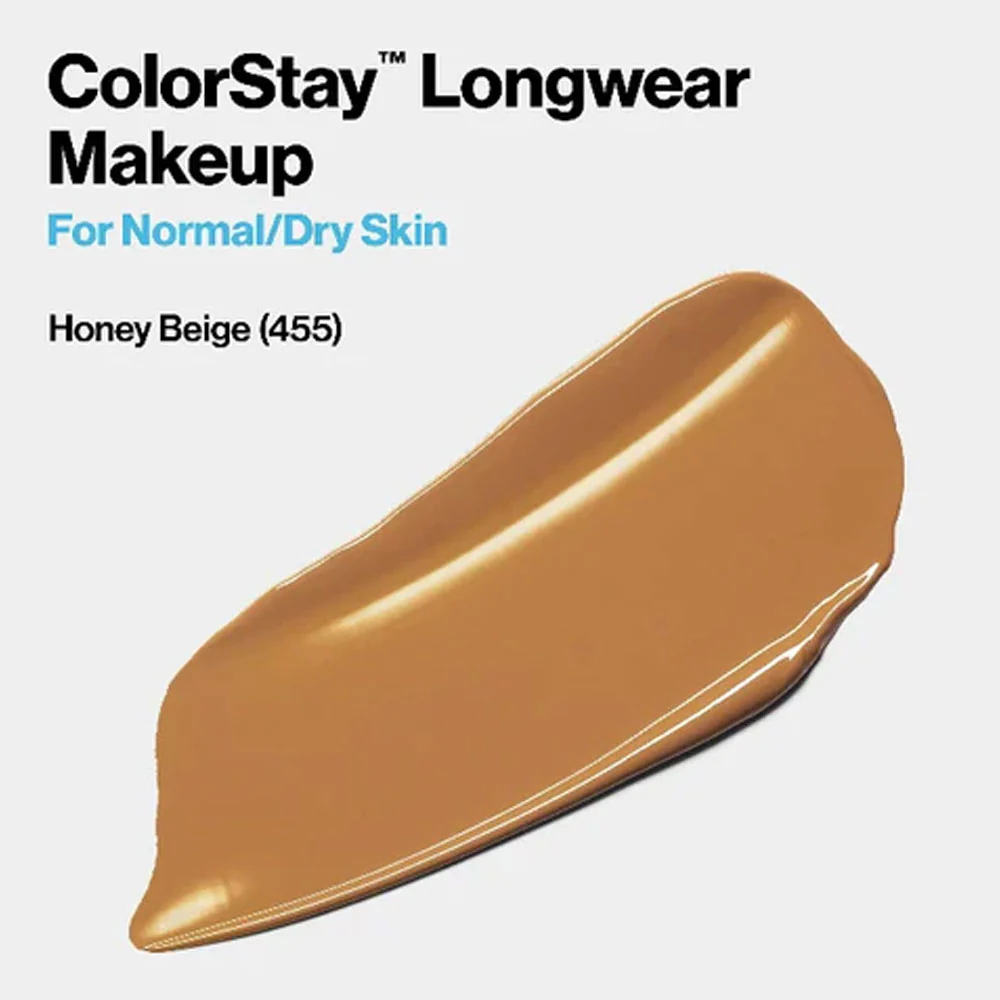 Revlon ColorStay Makeup Normal/Dry Skin SPF20 455 Honey Beige 30ml - Image 3