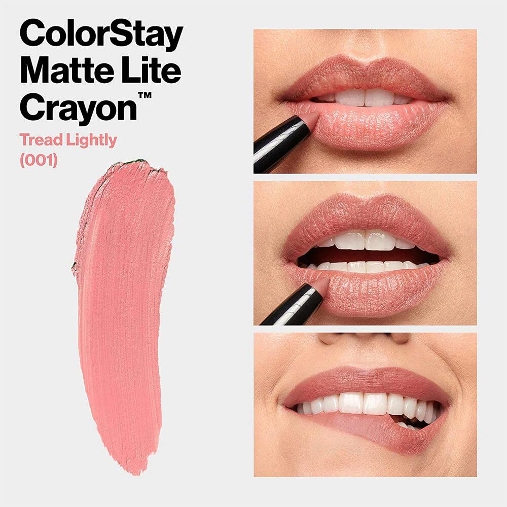 Revlon ColorStay Matte Lite Crayon 001 Tread Lightly - Image 3