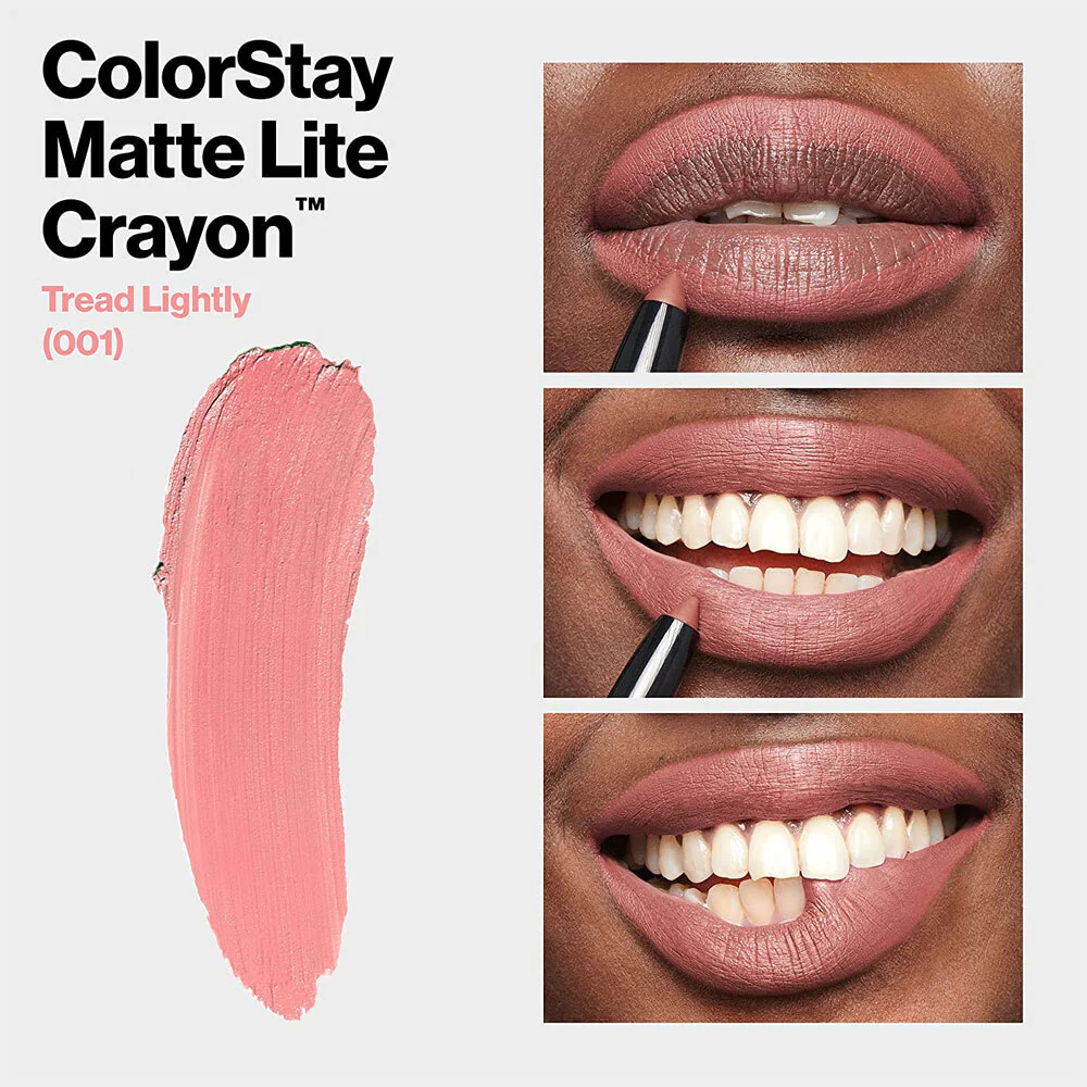 Revlon ColorStay Matte Lite Crayon 001 Tread Lightly - Image 4