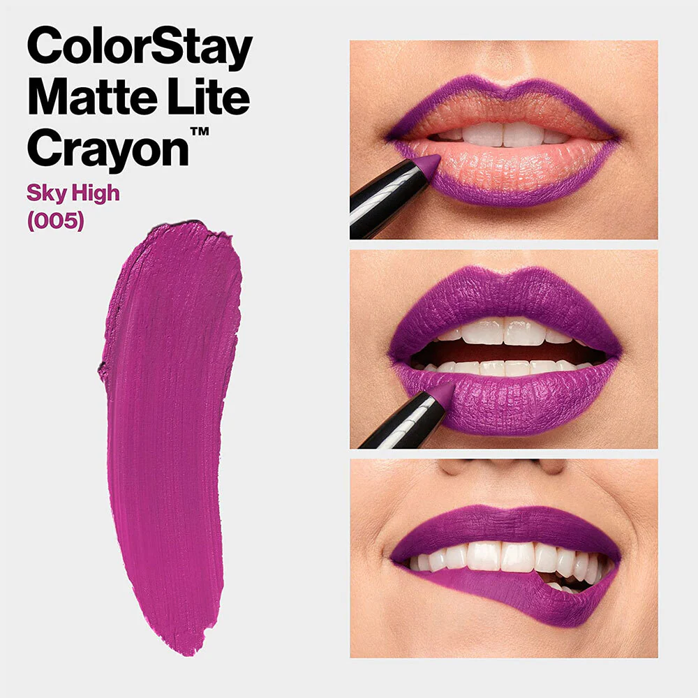 Revlon ColorStay Matte Lite Crayon 005 Sky High - Image 3