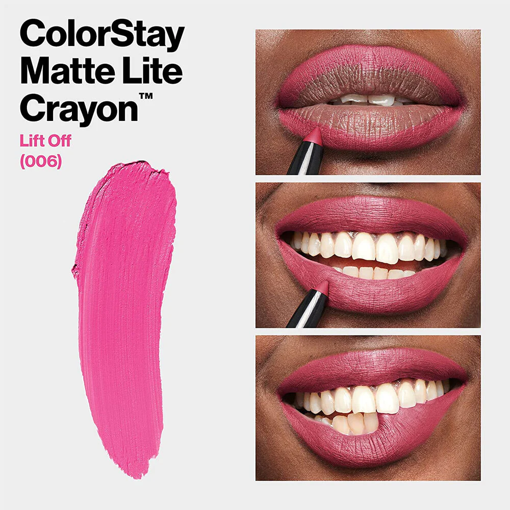 Revlon ColorStay Matte Lite Crayon 006 Lift Off - Image 3