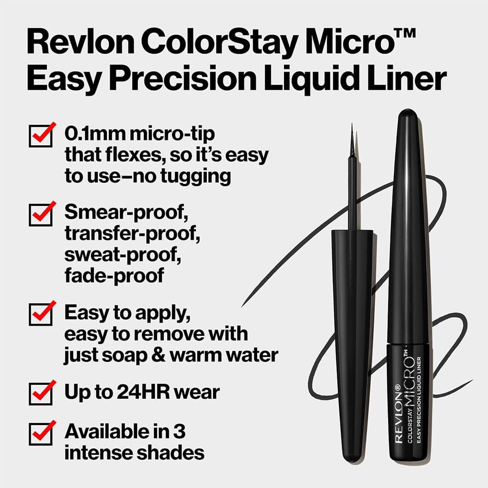 Revlon ColorStay Micro Liquid Liner 301 Blackout - Image 4