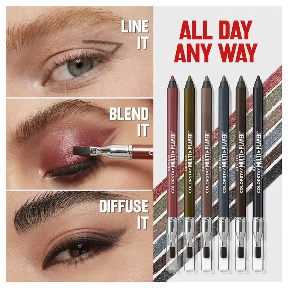 Revlon ColorStay Multi Player Liquid Glide Eye Pencil 406 Queen Of Hearts - Image 3