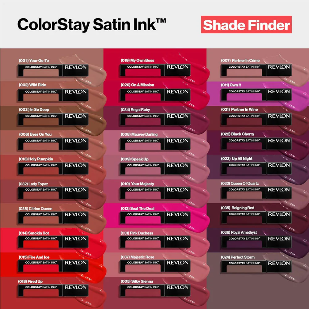 Revlon ColorStay Satin Ink 014 Smokin Hot 5ml - Image 3