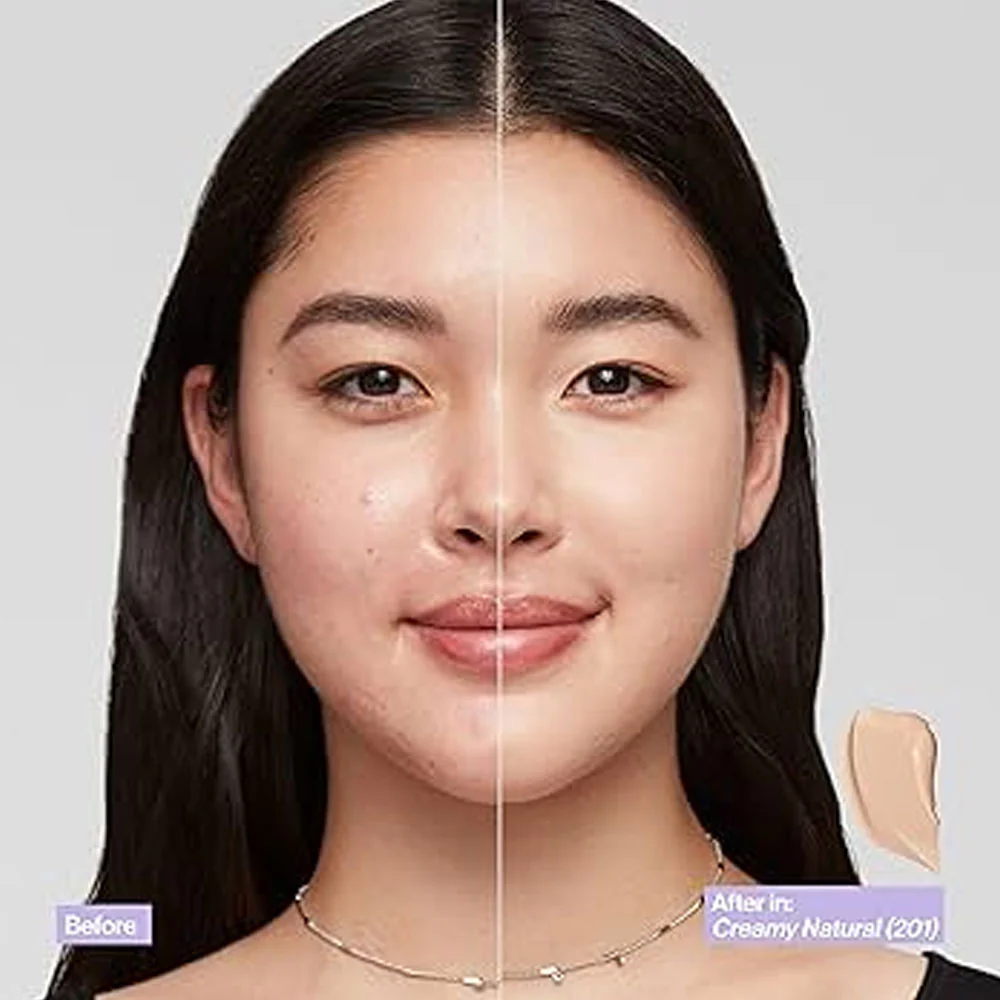 Revlon Foundation Illuminance Medium Coverage 201 Creamy Natural 30ml - Image 3