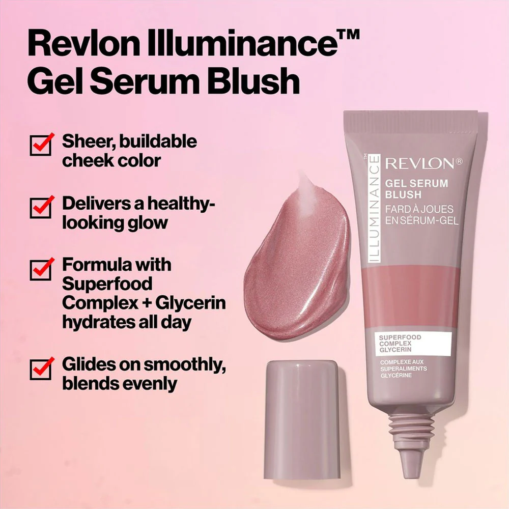 Revlon Gel Serum Blush Illuminance 110 Enchanting Mauve 11ml - Image 3